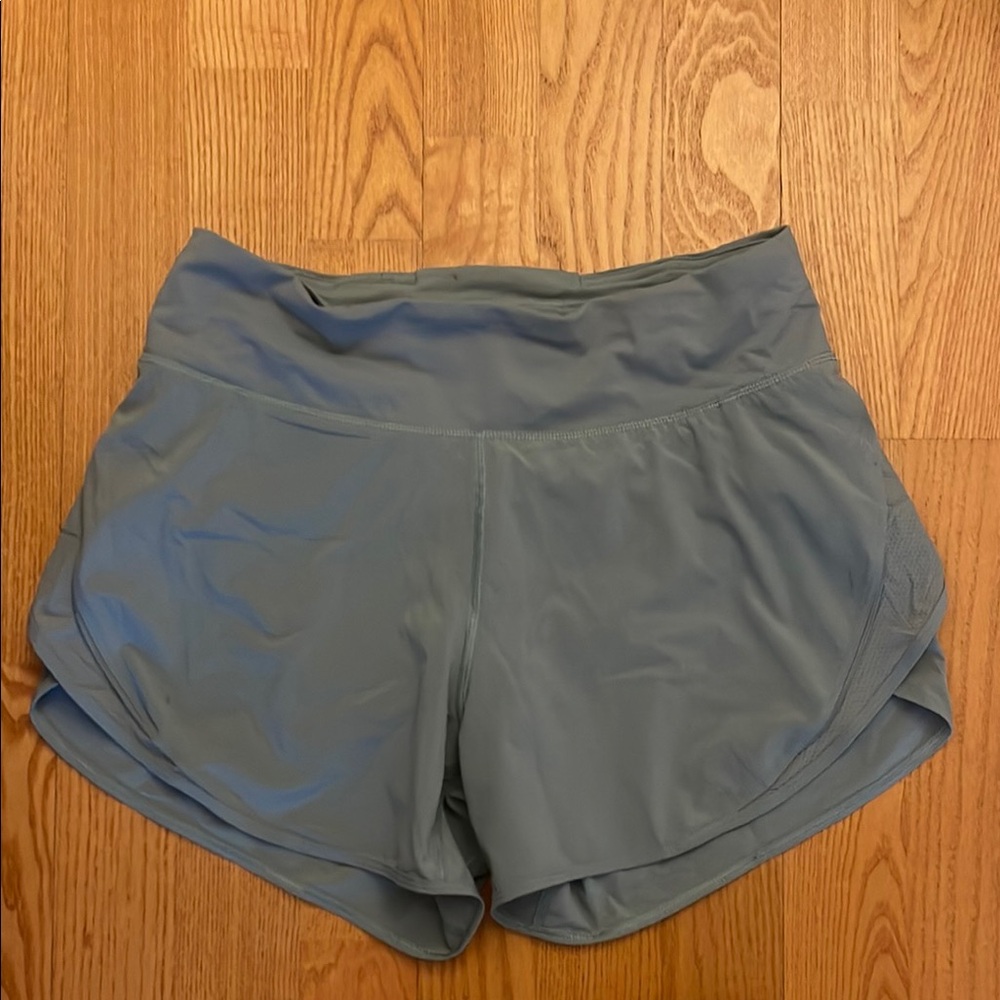 lululemon athletica Gray Athletic Shorts for Performance